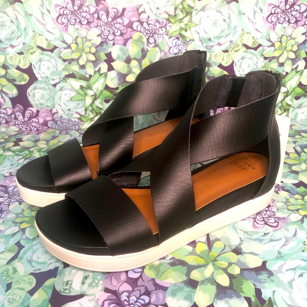 A New Day Hummingbird Ankle Strap Sandals